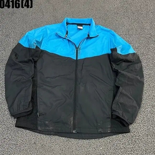 [BUNJANG] Nike Windbreaker Jacket Black/Blue - Men&