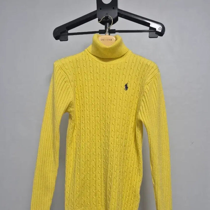[BUNJANG] Polo Ralph Lauren Yellow Knit Sweater / 폴로 랄프로렌 옐로우  니트