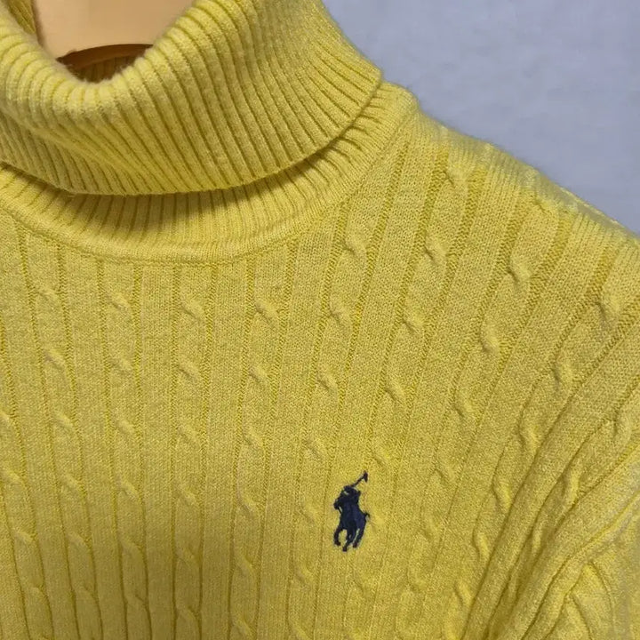 [BUNJANG] Polo Ralph Lauren Yellow Knit Sweater / 폴로 랄프로렌 옐로우  니트