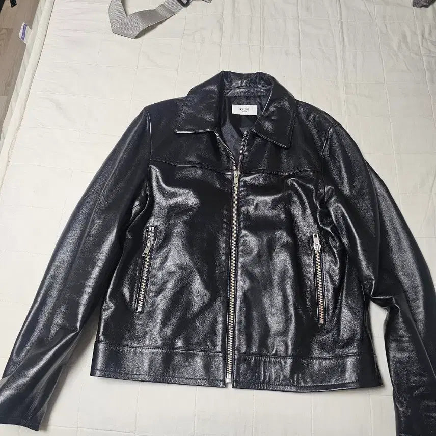 [BUNJANG] Rolling Studio Leather Jacket (L) / 롤링스튜디오 레더 가죽 자켓L 양가죽 자켓