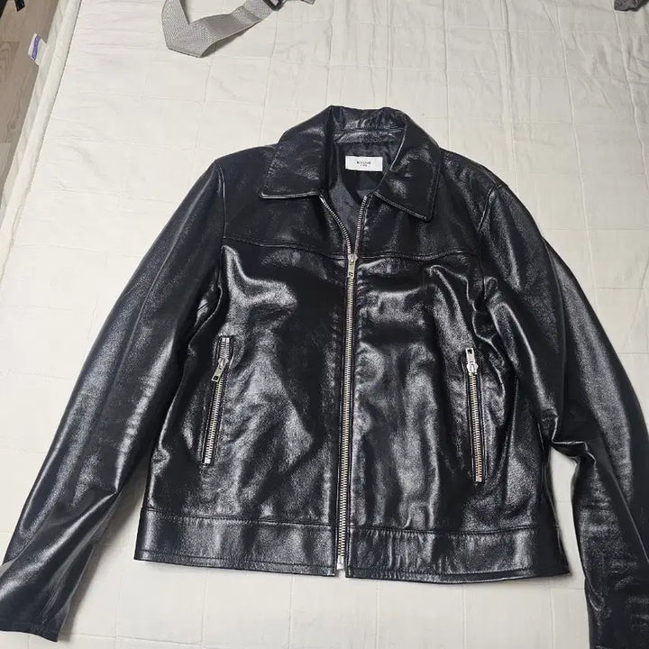 [BUNJANG] Rolling Studio Leather Jacket (L) / 롤링스튜디오 레더 가죽 자켓L 양가죽 자켓