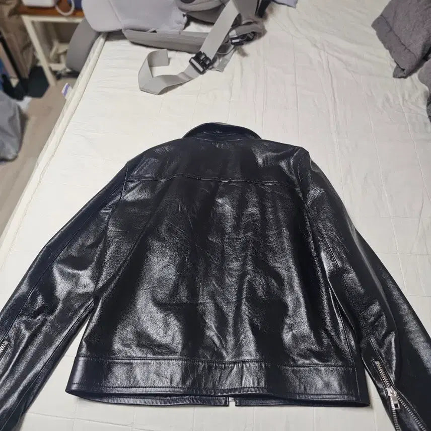 [BUNJANG] Rolling Studio Leather Jacket (L) / 롤링스튜디오 레더 가죽 자켓L 양가죽 자켓