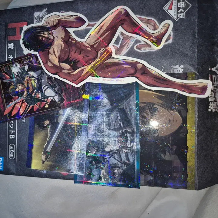 [BUNJANG] Attack on Titan Kuji Stickers / 진격거 쿠지 스티커+덤
