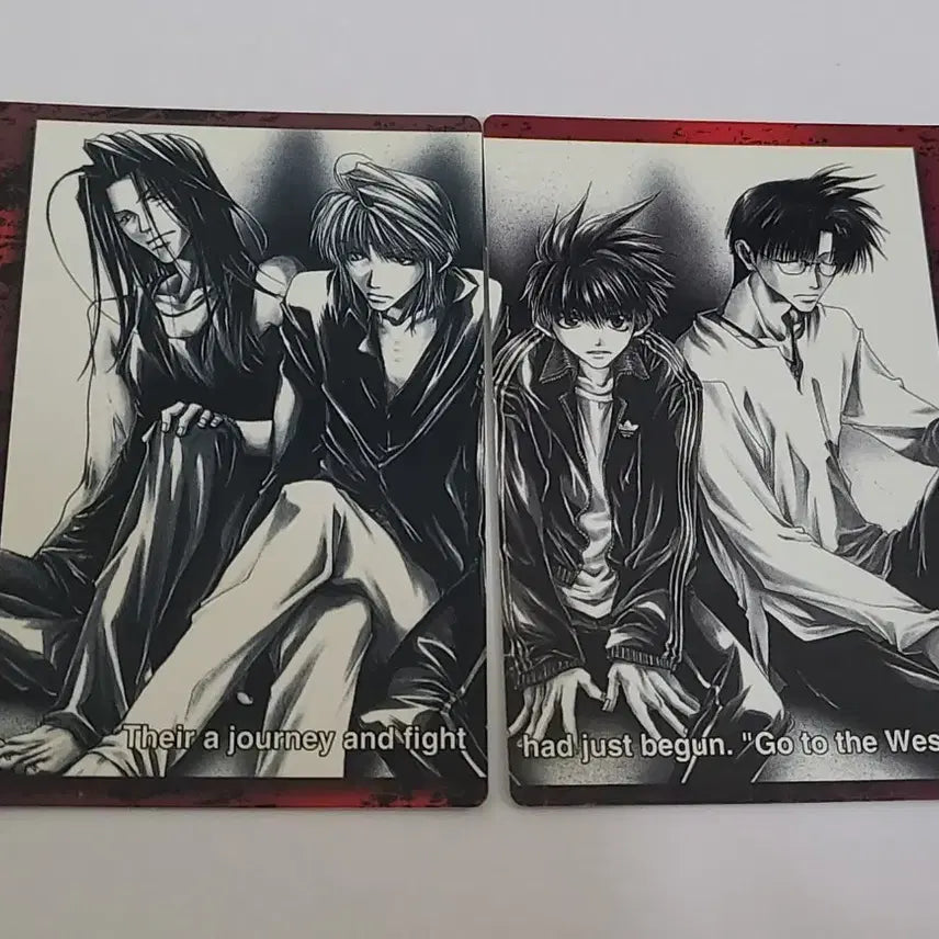 [BUNJANG] Saiyuki Illustration Card Set / 최유기 일러스트 카드 2장 세트