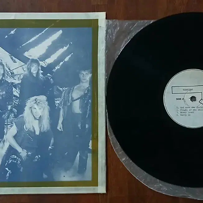 [SOLD OUT] 헤비메탈밴드 워리어스 LP 빽판