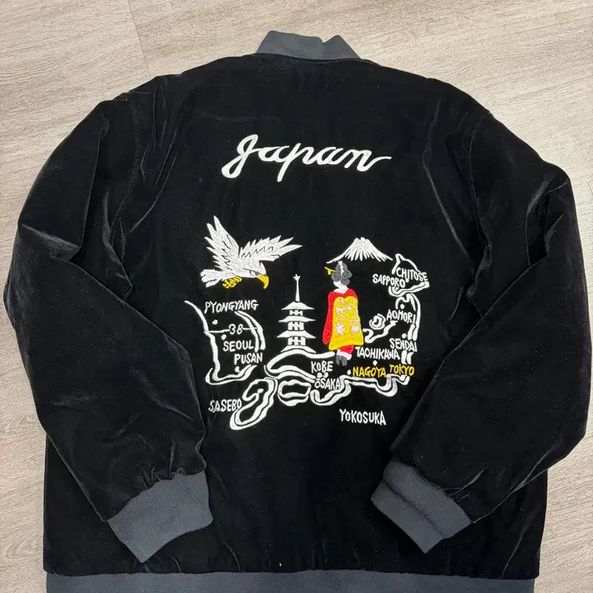 [BUNJANG] TAION Souvenir Bomber Padding Jacket / [XXL] TAION 수베니어 봄버 패딩 블랙