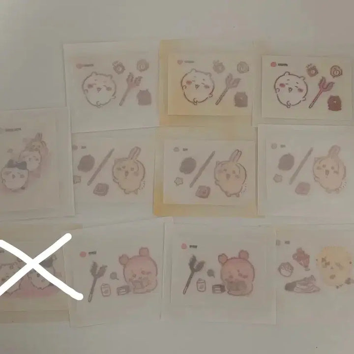 [BUNJANG] Munjakgwi Chiikawa Delight Ttibuseel Sealed Sticker / 먼작귀 치이카와 딜라이트 띠부씰 미개봉