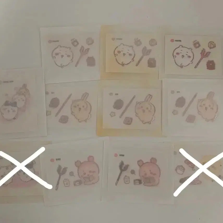 [BUNJANG] Munjakgwi Chiikawa Delight Ttibuseel Sealed Sticker / 먼작귀 치이카와 딜라이트 띠부씰 미개봉