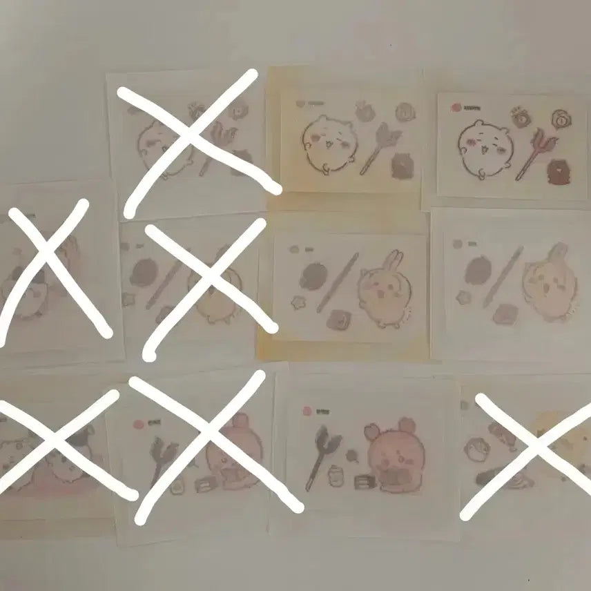 [BUNJANG] Munjakgwi Chiikawa Delight Ttibuseel Sealed Sticker / 먼작귀 치이카와 딜라이트 띠부씰 미개봉