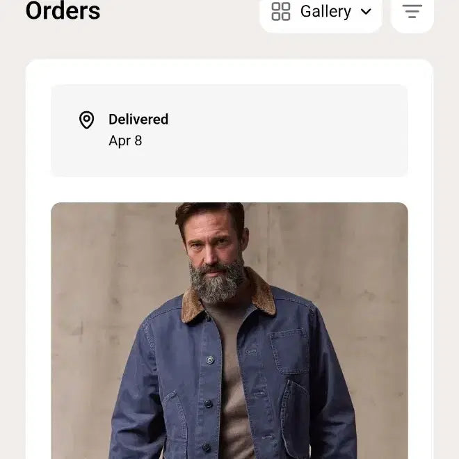 [SOLD OUT] 필슨 남성 캔버스 자켓 20299335 Blue Mussel