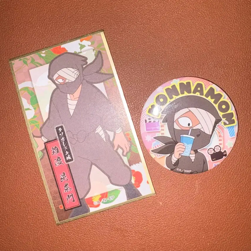 [BUNJANG] Nintama Rantaro Can Badge / 닌타마 잣토 캔뱃지,하나후다 색지컬렉션 판매합니다
