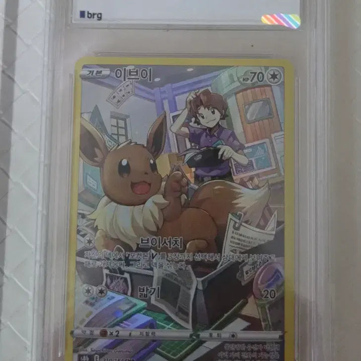 [BUNJANG] Pokemon Card Eevee CHR Trading Card / 포켓몬카드 이브이chr (brg9) 판매합니다
