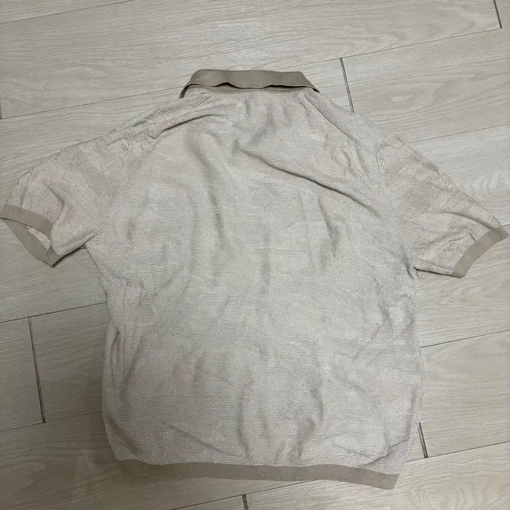 [SOLD OUT] COS 코스 코튼 자카드 폴로 셔츠 XXL