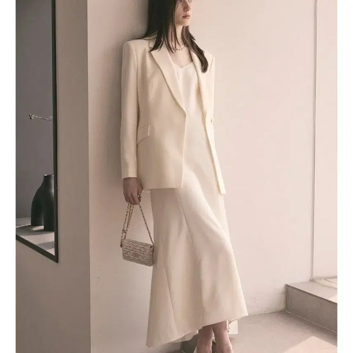 [BUNJANG] Misha Silk Jacquard Dress / 미샤원피스25ss