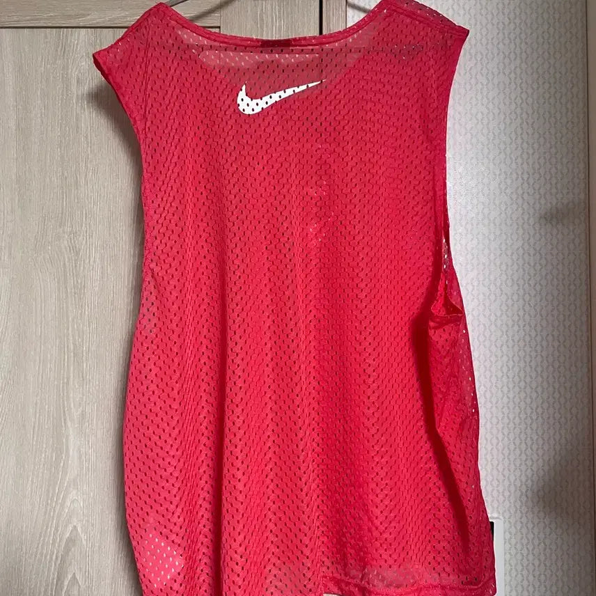 [BUNJANG] Nike Red Mesh Training Vest / 나이키 레드 메쉬 트레이닝 조끼 베스트 축구