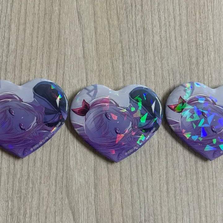 [SOLD OUT] 아키야마 미즈키 하트 캔뱃지 일괄