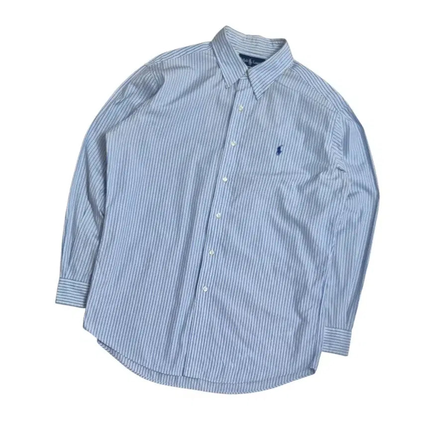 [BUNJANG] Polo Ralph Lauren Striped Shirt / [L] 폴로 랄프로렌 스트라이프 셔츠