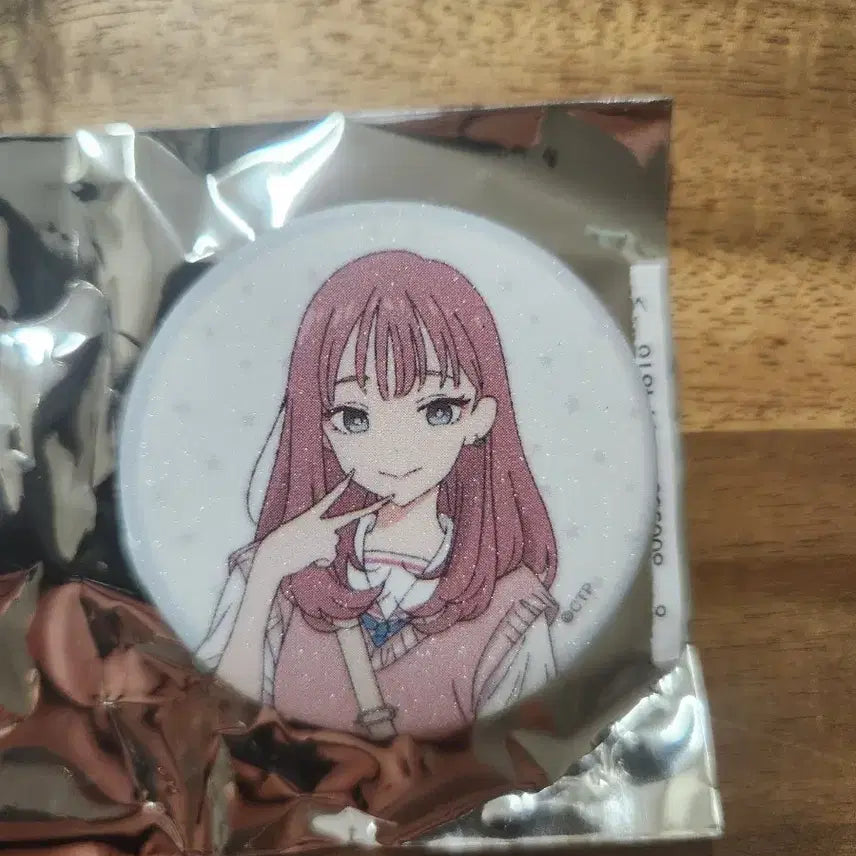 [SOLD OUT] 초카구야공주 팝업 글리터 캔뱃지 마미 (단순개봉)