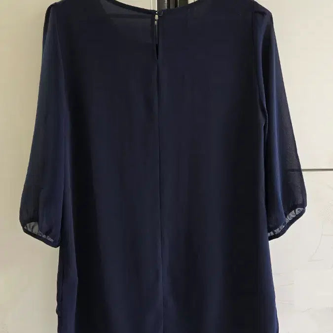 [SOLD OUT] 블라우스 55~66 FREE 네이비