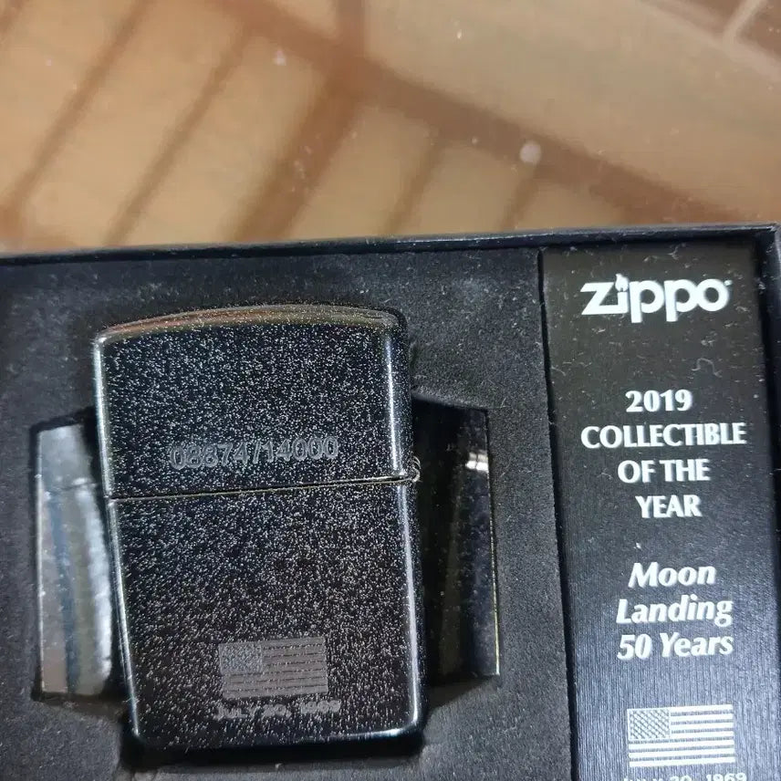 [BUNJANG] Zippo 2019 Moon Landing 50th Anniversary Commemorative Lighter / 지포 2019 올해의 수집품 달착륙 50주년 라이터