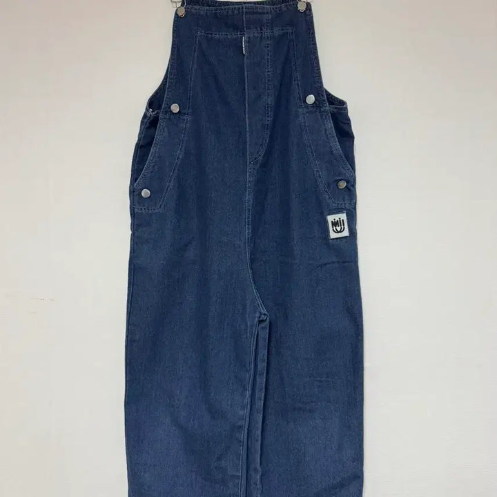 [SOLD OUT] 데님멜빵와이드팬츠