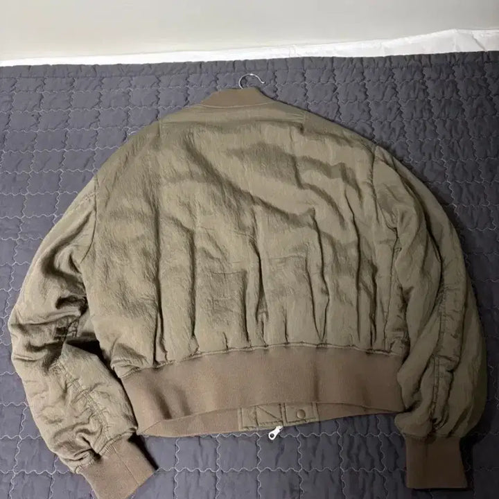 [BUNJANG] Tony Wek Silk Bomber Jacket L / 토니웩 실크 봄버 자켓 L (시착만)