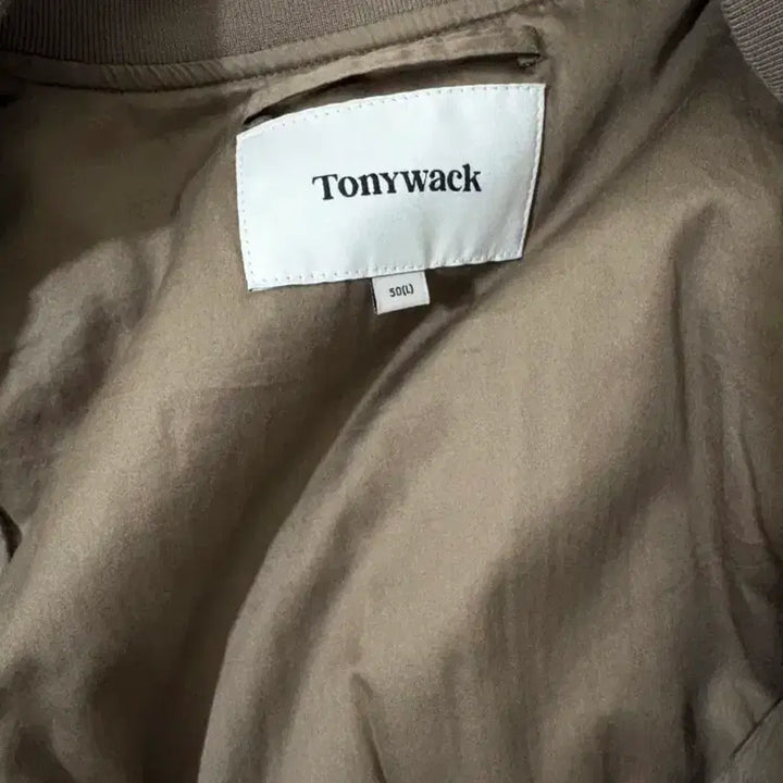 [BUNJANG] Tony Wek Silk Bomber Jacket L / 토니웩 실크 봄버 자켓 L (시착만)