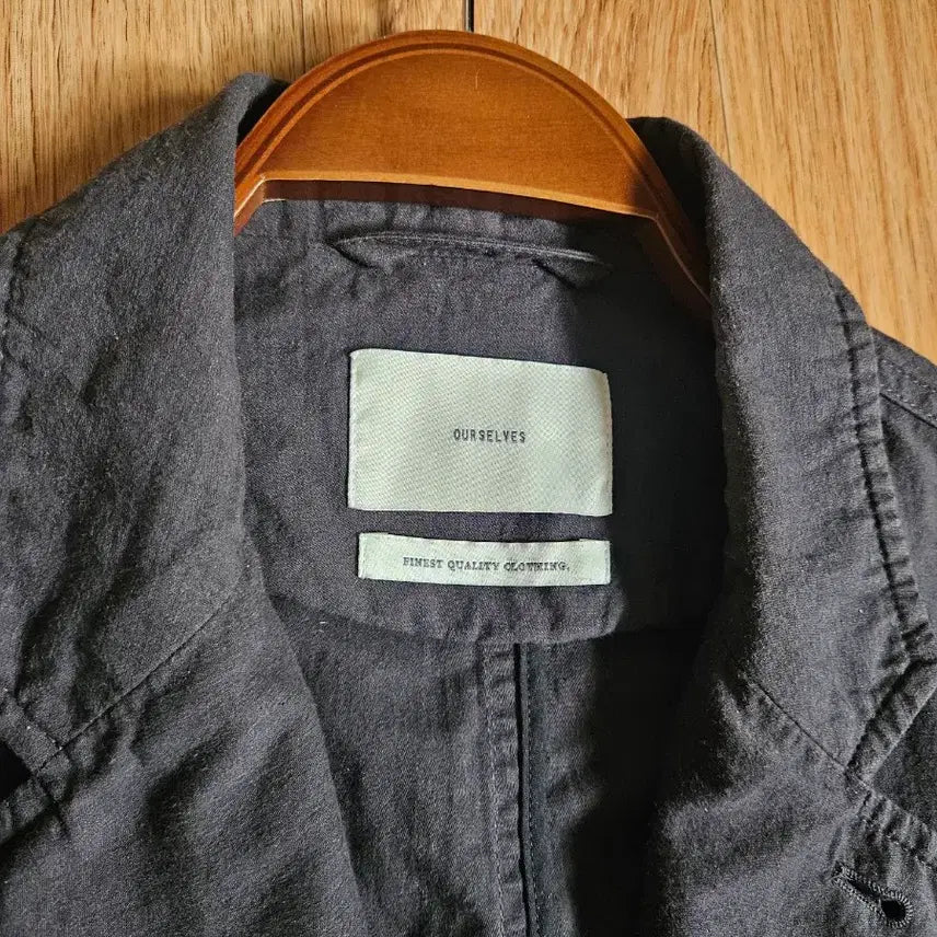 [SOLD OUT] 아워셀브스 24ss 챠콜 블레이저 자켓