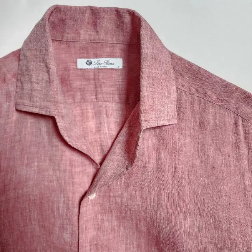 [SOLD OUT] 로로피아나 안드레 린넨 셔츠 S