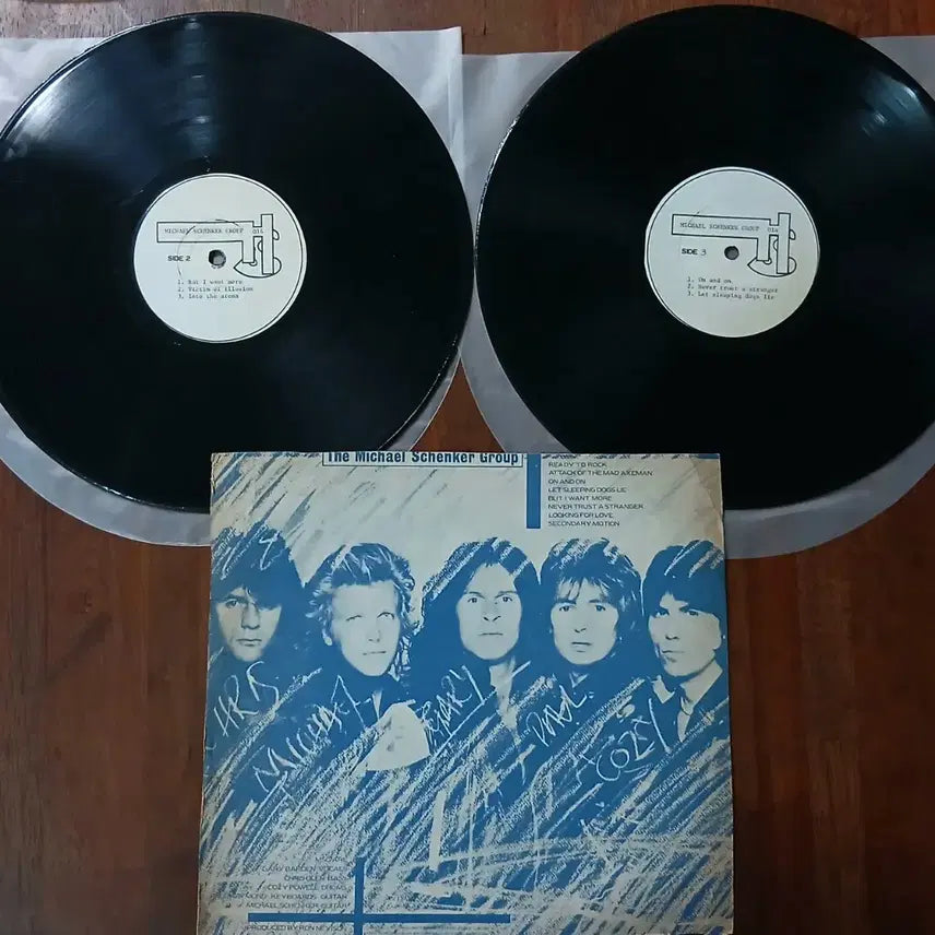 [BUNJANG] Michael Schenker Group LP Record Set / 메탈밴드 마이클 쉥커 그룹 LP 빽판 2장