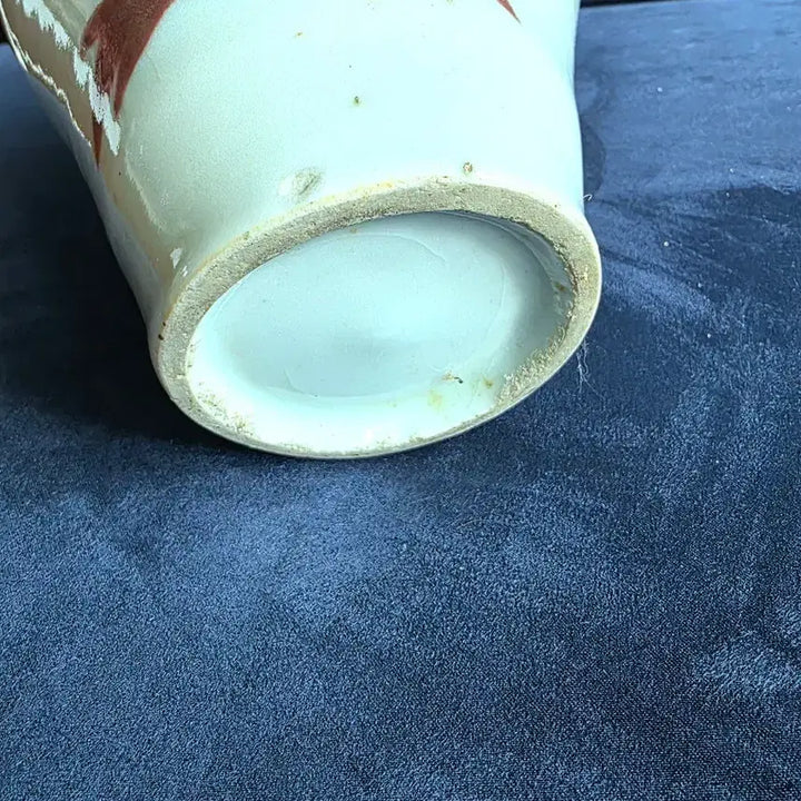 [BUNJANG] Vietnamese Annam Iron-Painted White Porcelain Vase / 베트남 근현대 안남 철화백자