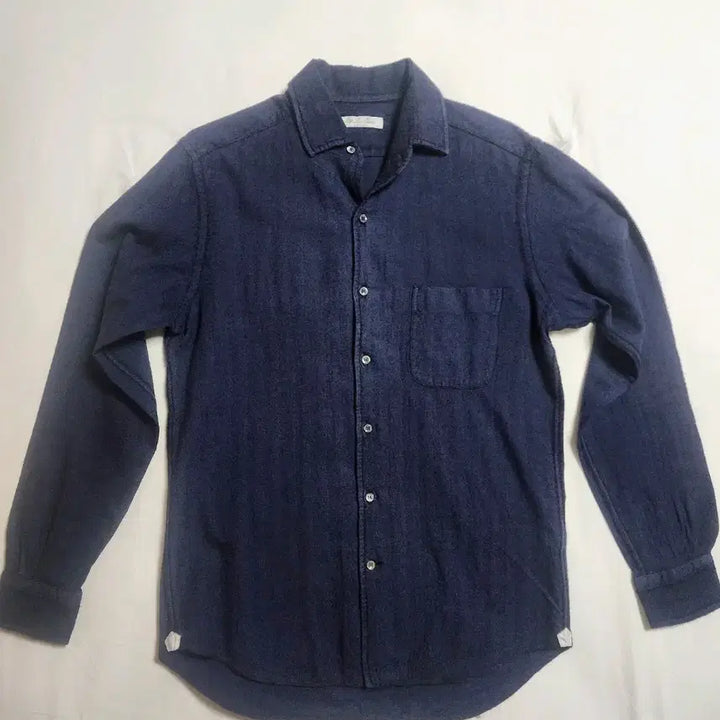 [BUNJANG] Loro Piana Herringbone Shirt - M / 로로피아나 헤링본 셔츠 M