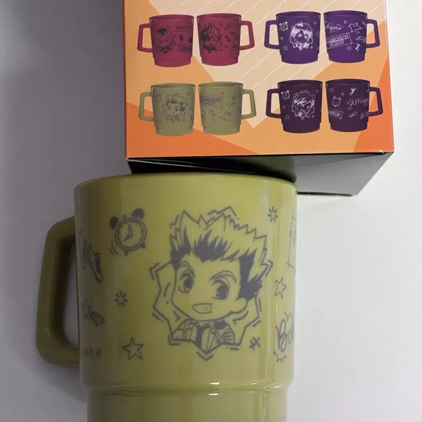 [BUNJANG] Good Smile Kuji Bokuto Plastic Mug Cup / 하이큐 굿스마일 쿠지 F상 후쿠로다니 보쿠토 플라스틱 머그컵