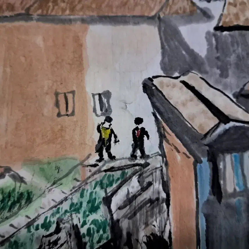 [BUNJANG] Mountain Landscape Painting / 산 풍경 그림