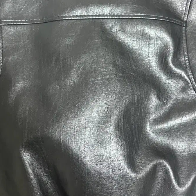 [BUNJANG] TOMVID Black Leather Jacket / 톰비드 블랙 레더 자켓 TOMVID