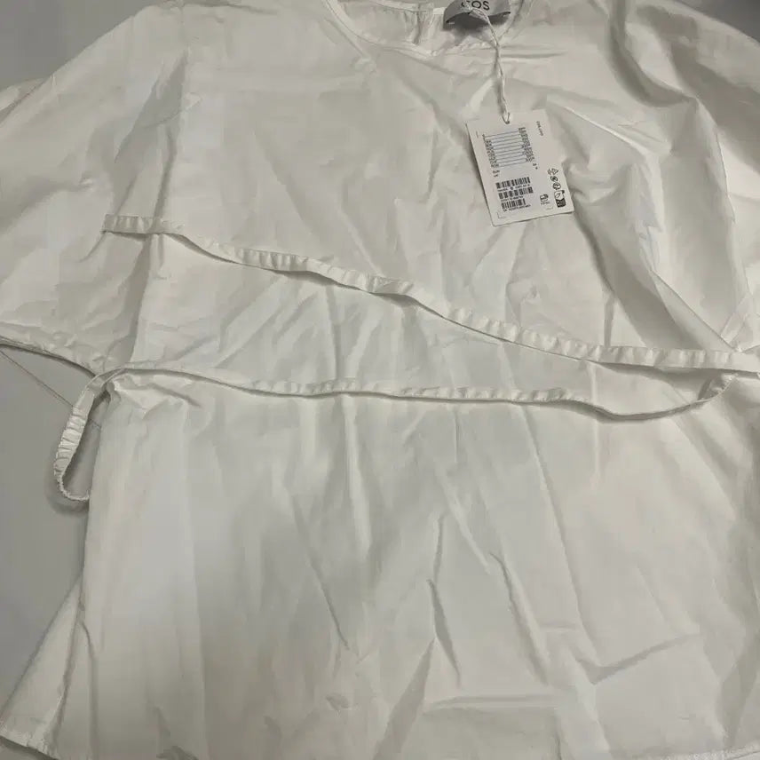 [BUNJANG] COS Belted Puff Sleeve Blouse / 코스 벨티드 퍼프 슬리브 블라우스 34