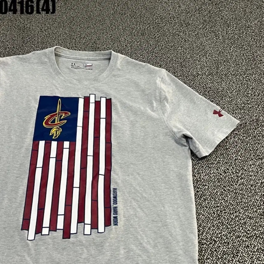 [BUNJANG] Under Armour Cleveland Cavaliers T-Shirt SM / 언더아머 클리블랜드 캐벌리어스 티셔츠 SM | 0416 [4]