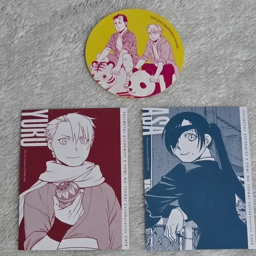 [BUNJANG] Fullmetal Alchemist &amp; Tsugai Collaboration Cafe Bundle Set / 강철&amp;츠가이 콜라보 카페 특전