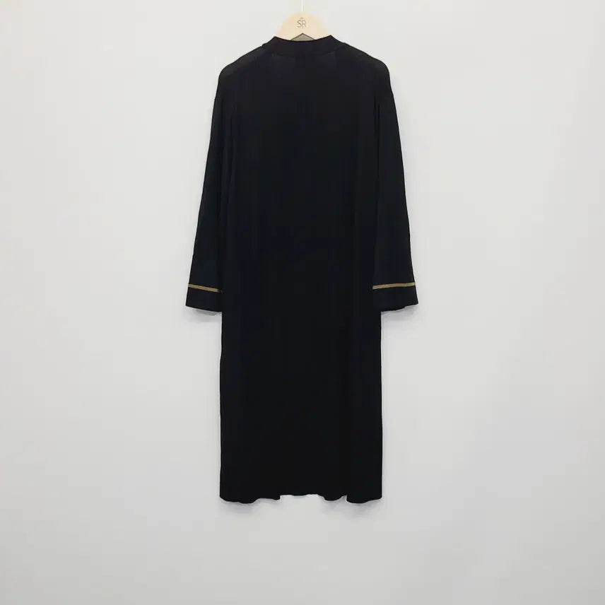 [BUNJANG] Hansome Time 배색 Long Cardigan / 한섬 타임(TIME) 배색 롱 가디건 (77/L)