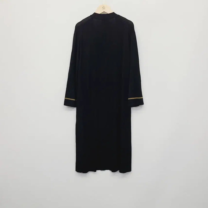[BUNJANG] Hansome Time 배색 Long Cardigan / 한섬 타임(TIME) 배색 롱 가디건 (77/L)