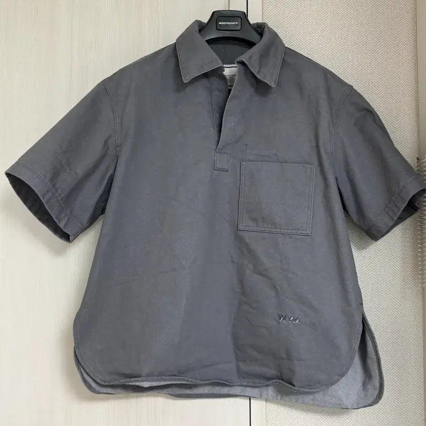 [SOLD OUT] (46) 23ss 우영미 데님 폴로 반팔 티셔츠