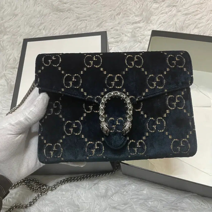 [BUNJANG] Gucci Dionysus Velvet Chain Bag / 한정판) 구찌 디오니서스 벨벳 체인백
