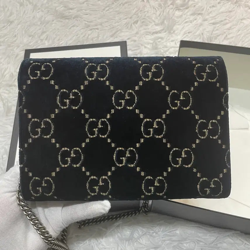 [BUNJANG] Gucci Dionysus Velvet Chain Bag / 한정판) 구찌 디오니서스 벨벳 체인백