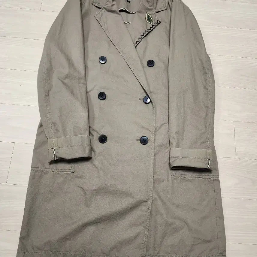 [SOLD OUT] GGpx 더블버튼코튼 롱 자켓 코트
