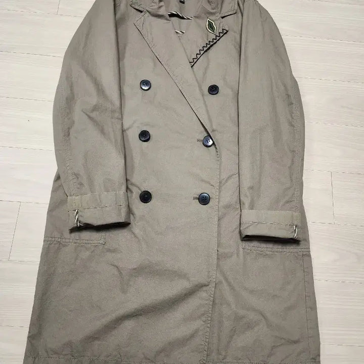 [SOLD OUT] GGpx 더블버튼코튼 롱 자켓 코트