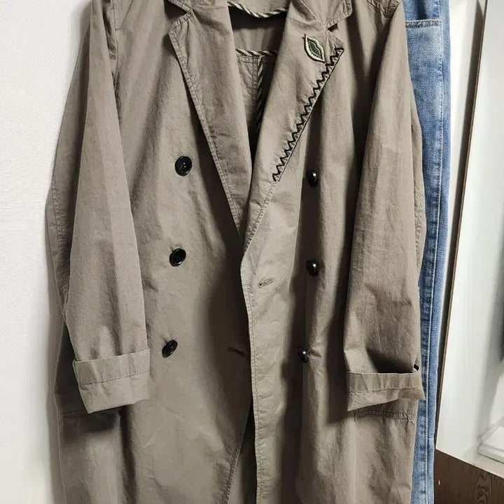 [SOLD OUT] GGpx 더블버튼코튼 롱 자켓 코트