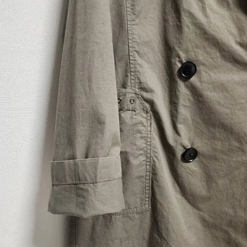 [SOLD OUT] GGpx 더블버튼코튼 롱 자켓 코트