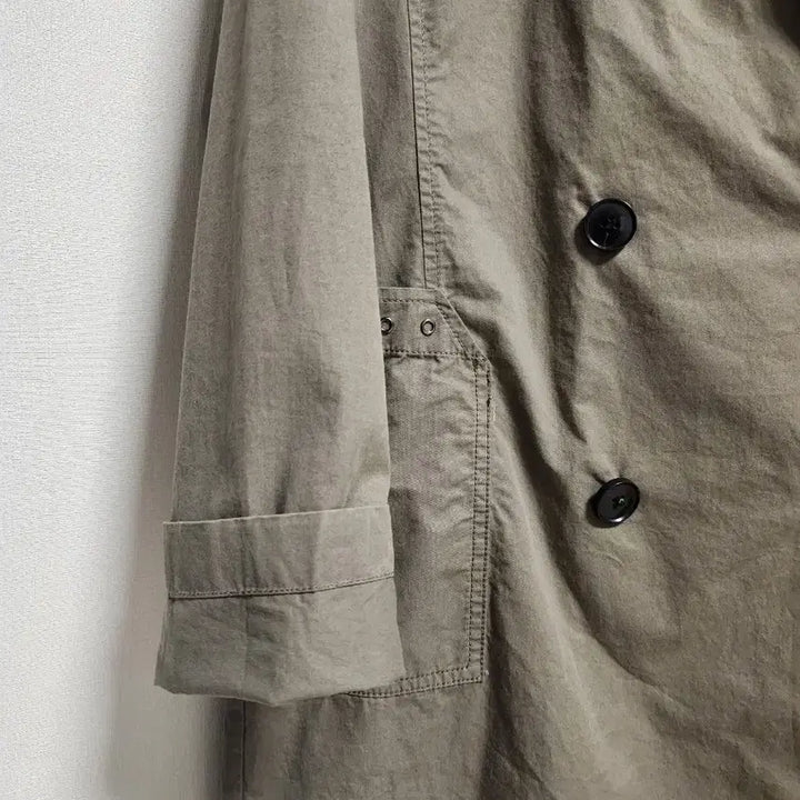 [SOLD OUT] GGpx 더블버튼코튼 롱 자켓 코트