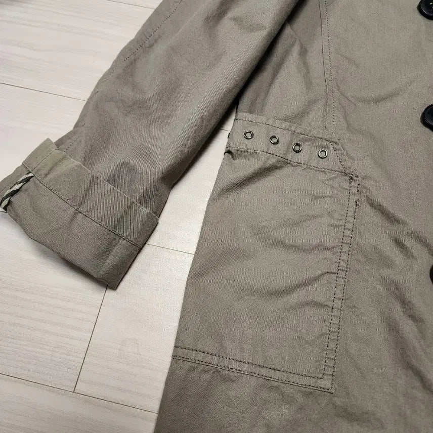 [SOLD OUT] GGpx 더블버튼코튼 롱 자켓 코트