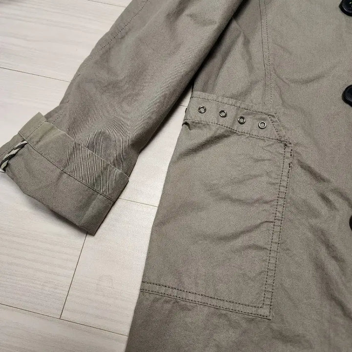 [SOLD OUT] GGpx 더블버튼코튼 롱 자켓 코트